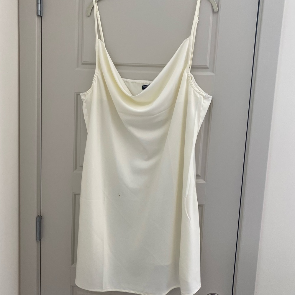 Nasty Gal Cowl Neck Slip Dress